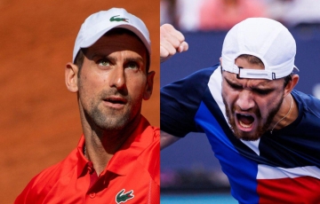 Link xem trực tiếp tennis Novak Djokovic vs Tomas Machac, 19h30 hôm nay 24/5