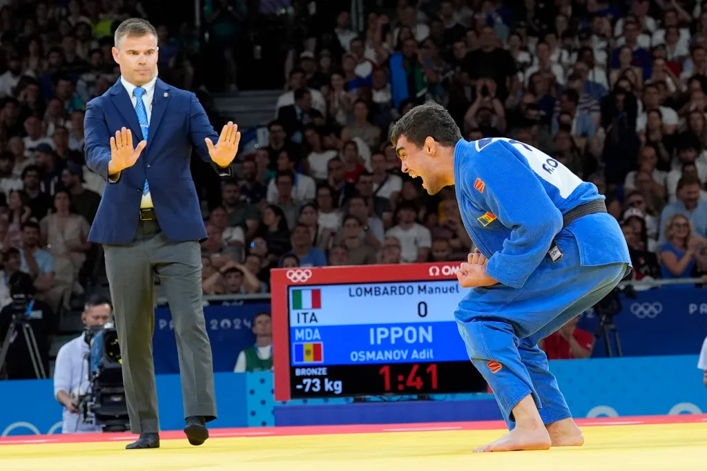 Osmanov chan thuong vi an mung Olympic 2024